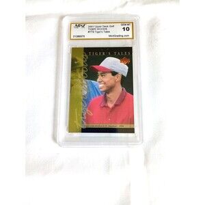 Tiger Woods 2001 Upper Deck Golf Card #TT9 - Tiger's Tales Insert